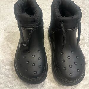 CROCS Black Winter & Rain Boots